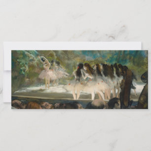 Edgar Degas - Ballet at the Paris Opera Invitation