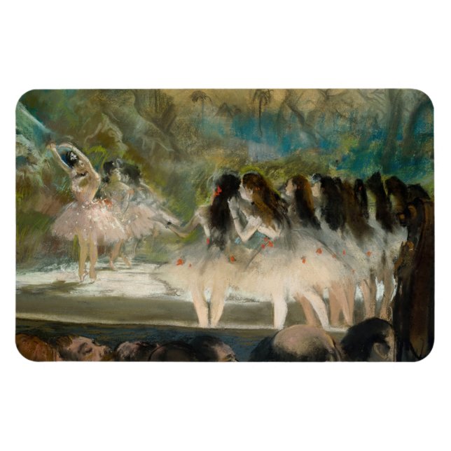 Edgar Degas - Ballet at the Paris Opera Magnet (Horizontal)