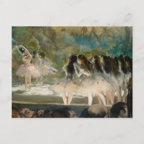 Edgar Degas _ Ballet at the Paris Opera Postcard