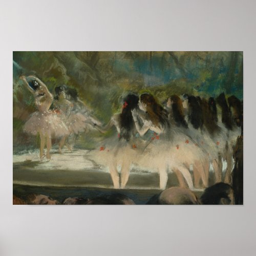 Edgar Degas  Ballet at the Paris Opera Poster