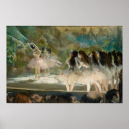 Edgar Degas - Ballet at the Paris Opera Poster