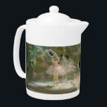 Edgar Degas - Ballet at the Paris Opera Teapot<br><div class="desc">Ballet at the Paris Opera,  pastel on paper - Edgar Degas,  1877</div>