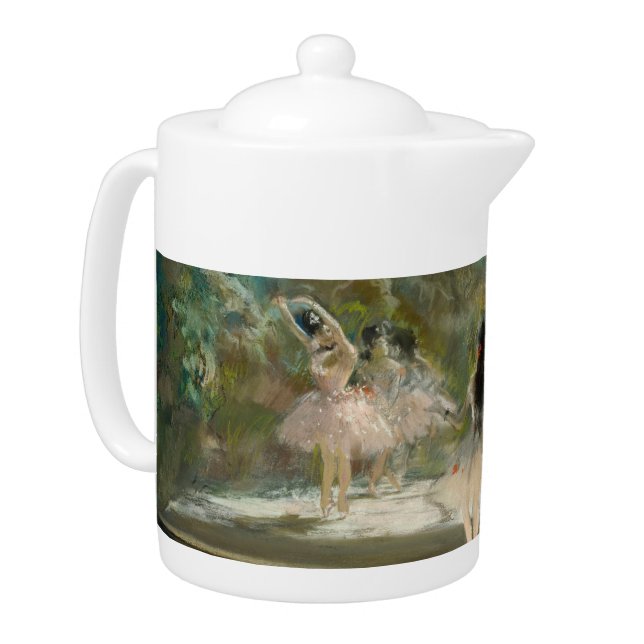 Edgar Degas - Ballet at the Paris Opera Teapot (Left)