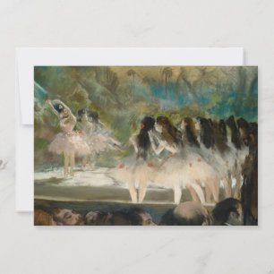 Edgar Degas - Ballet at the Paris Opera Thank You Card
