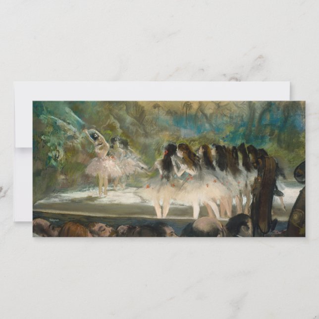 Edgar Degas - Ballet at the Paris Opera Thank You Card (Front)