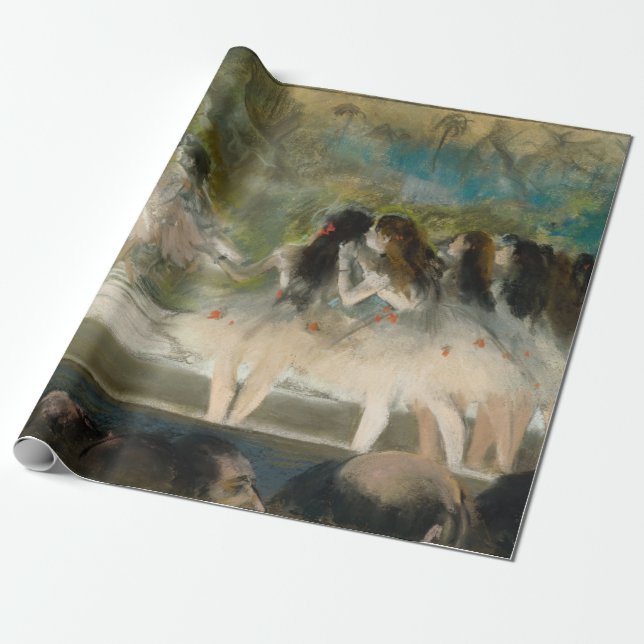 Edgar Degas - Ballet at the Paris Opera Wrapping Paper (Unrolled)