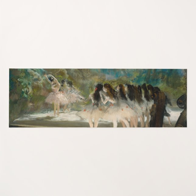 Edgar Degas - Ballet at the Paris Opera Yoga Mat (Front (Horizontal))