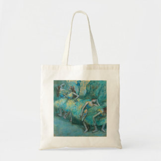 Edgar Degas - Ballet Dancers in Wings 1900 Pastel Tote Bag