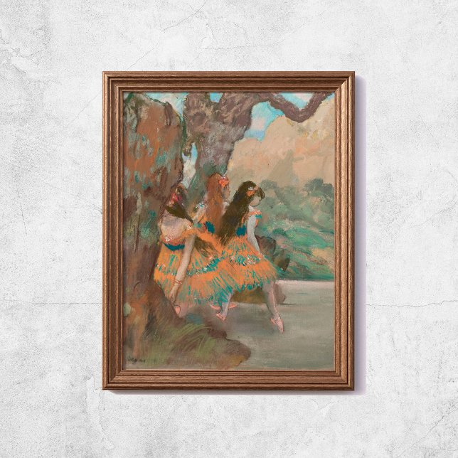 Edgar Degas Ballet Dancers Old Famous Art Wall Poster (Edgar Degas Ballet Dancers Old Famous Art Wall Poster
)