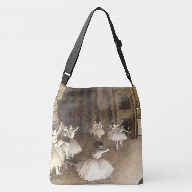 Edgar Degas | Ballet Rehearsal Crossbody Bag (Back)