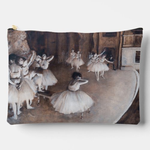 Edgar Degas _ Ballet Rehearsal on Stage Accessory Pouch