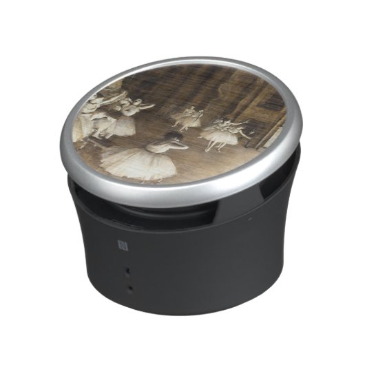 Edgar Degas | Ballet Rehearsal On Stage Bluetooth Speaker (Side)
