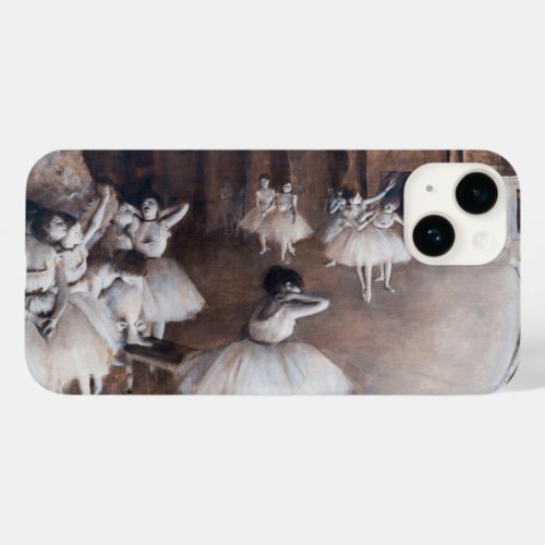 Edgar Degas _ Ballet Rehearsal on Stage Case_Mate iPhone 14 Case