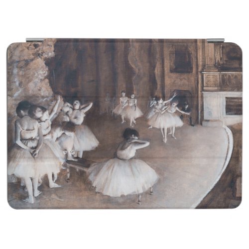 Edgar Degas _ Ballet Rehearsal on Stage iPad Air Cover