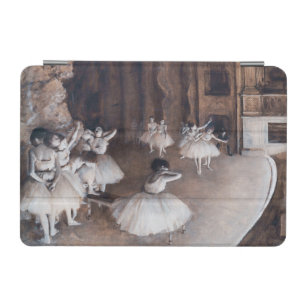 Edgar Degas - Ballet Rehearsal on Stage iPad Mini Cover