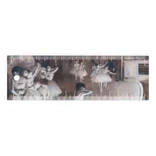 Edgar Degas - Ballet Rehearsal on Stage Ruler