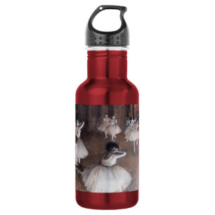 Edgar Degas - Ballet Rehearsal on Stage Stainless Steel Water Bottle