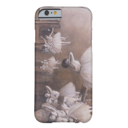 Edgar Degas  Ballet Rehearsal on the Stage 1874 Barely There iPhone 6 Case