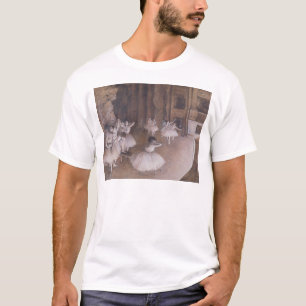 Edgar Degas Ballet Rehearsal on the Stage, 1874 T-Shirt