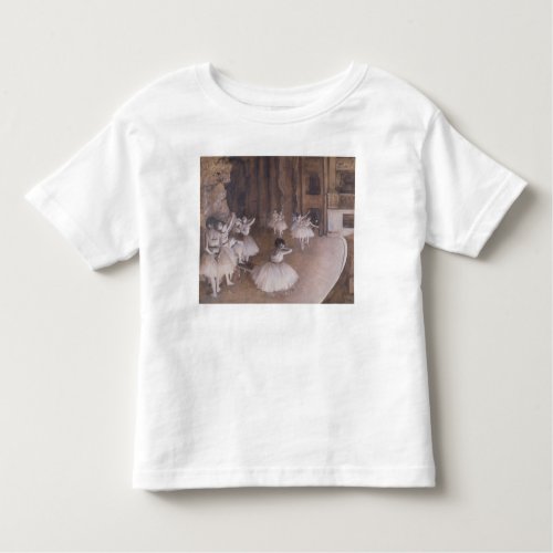 Edgar Degas  Ballet Rehearsal on the Stage 1874 Toddler T_shirt