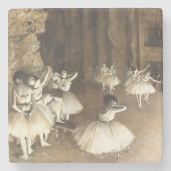 Edgar Degas | Ballet Rehearsal Stone Coaster by ballerinasbydegas at Zazzle