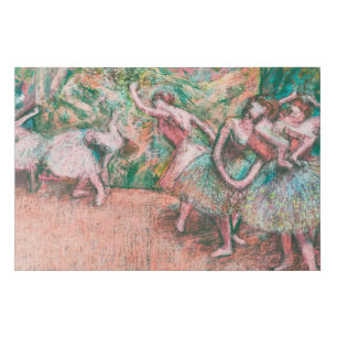 Edgar Degas Ballet Scene Impressionist Art Faux Canvas Print