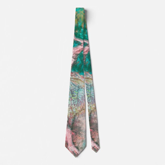 Edgar Degas Ballet Scene Impressionist Art Neck Tie (Front)