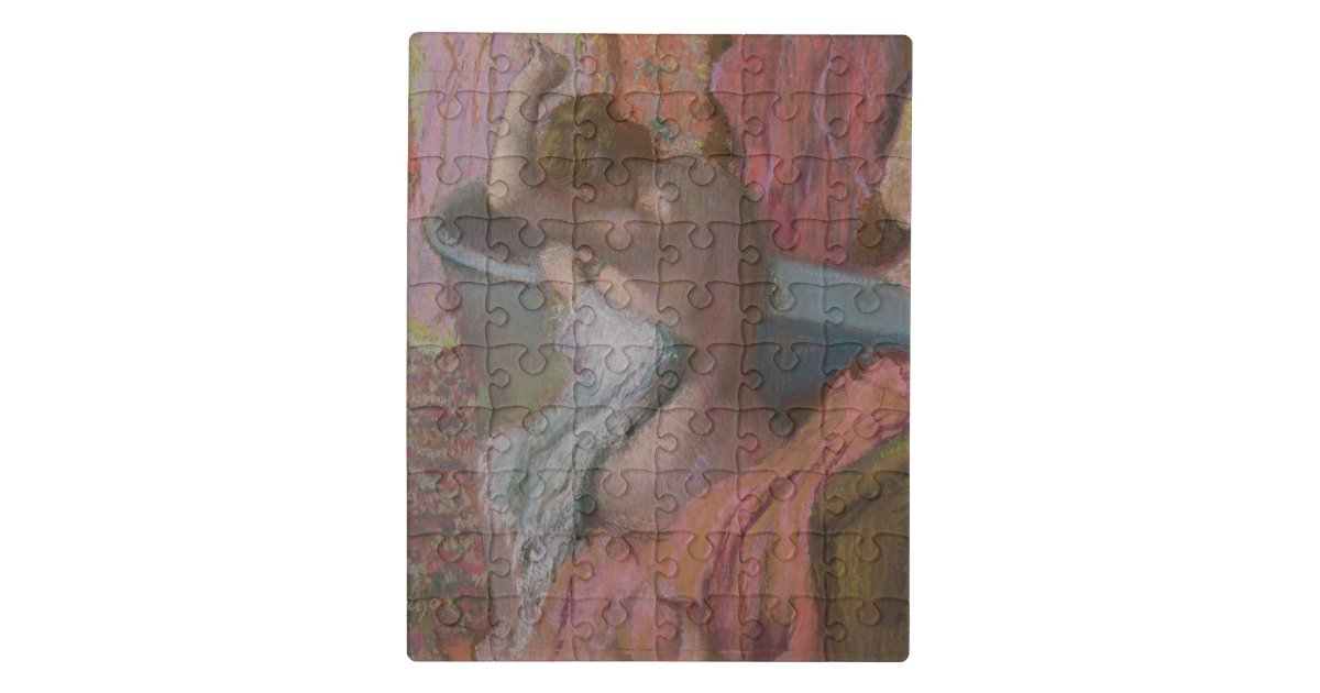 Edgar Degas | Bather Jigsaw Puzzle | Zazzle