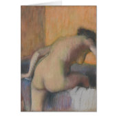 Edgar Degas | Bather Stepping into a Tub (Front)