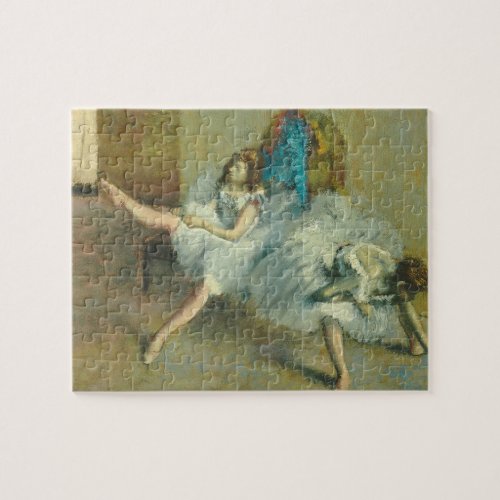 Edgar Degas  Before the Ballet 1890_1892 Jigsaw Puzzle
