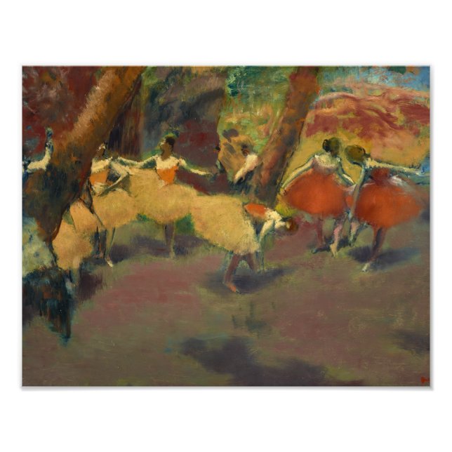 Edgar Degas – Before the Performance Photo Print (Front)