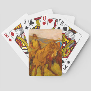 Edgar Degas Before the Race Poker Cards