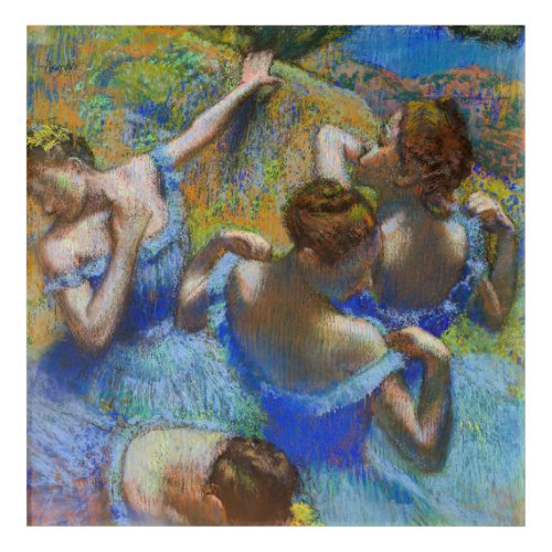 Edgar Degas _ Blue Dancers Acrylic Print