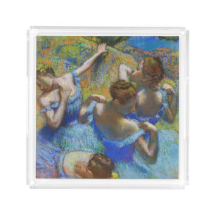 Edgar Degas - Blue Dancers Acrylic Tray