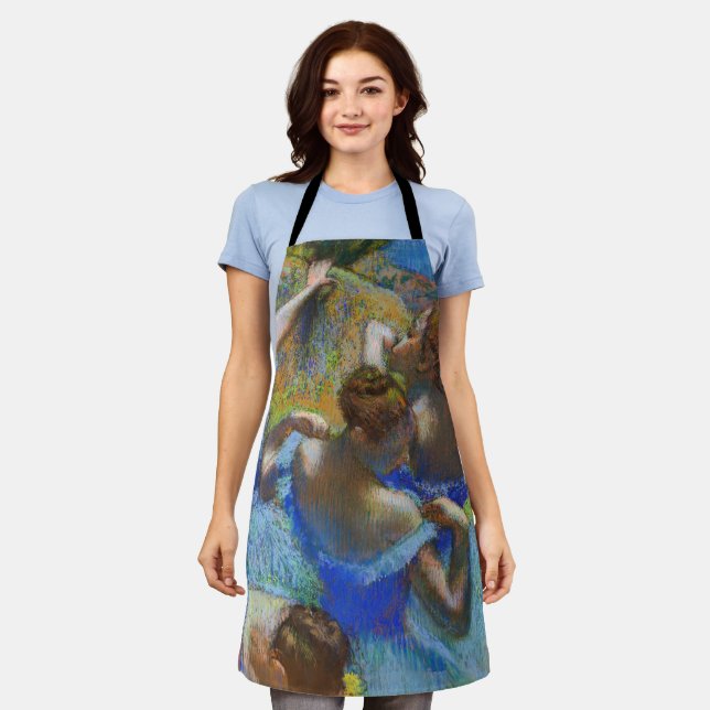 Edgar Degas - Blue Dancers Apron (Worn)