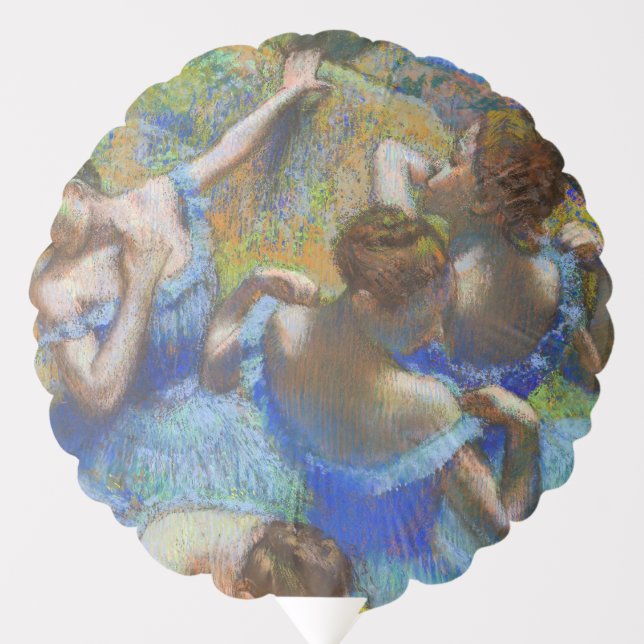 Edgar Degas - Blue Dancers Balloon (Front)