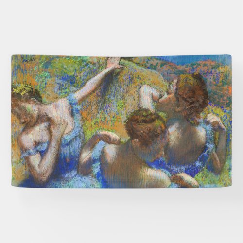 Edgar Degas _ Blue Dancers Banner