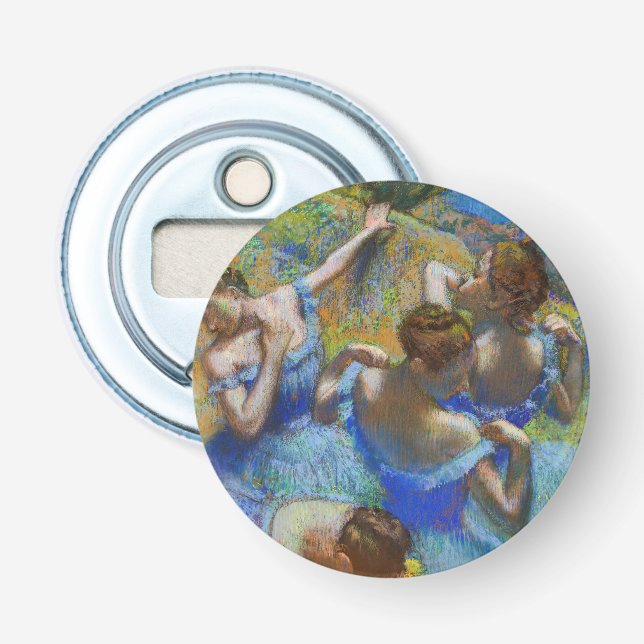 Edgar Degas - Blue Dancers Bottle Opener (Front)