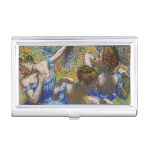 Edgar Degas _ Blue Dancers Business Card Case