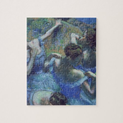 Edgar Degas  Blue Dancers c1899 Jigsaw Puzzle