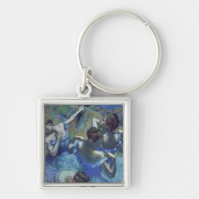 Edgar Degas | Blue Dancers, c.1899 Keychain (Front)