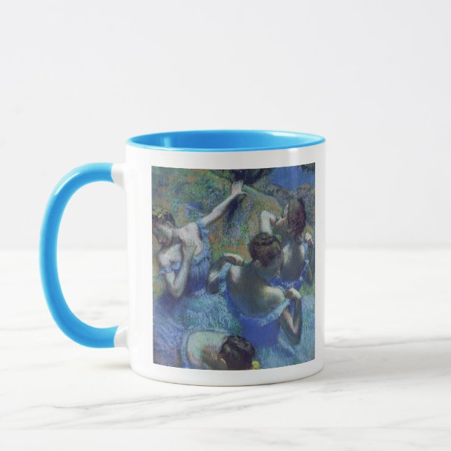 Edgar Degas | Blue Dancers, c.1899 Mug (Left)
