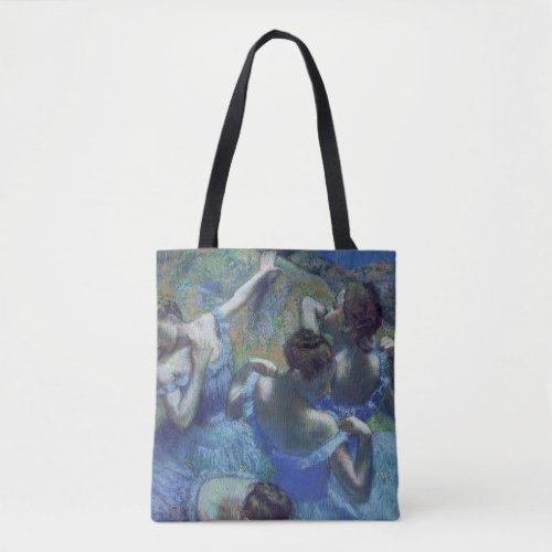 Edgar Degas  Blue Dancers c1899 Tote Bag