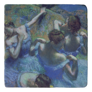 Edgar Degas   Blue Dancers, c.1899 Trivet