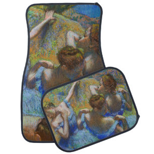 Edgar Degas - Blue Dancers Car Floor Mat