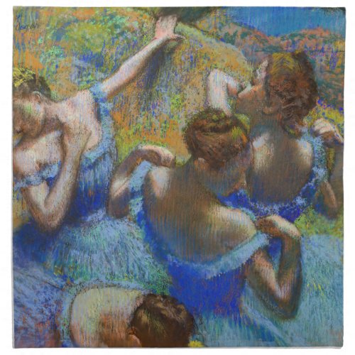 Edgar Degas _ Blue Dancers Cloth Napkin
