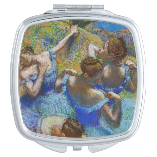 Edgar Degas _ Blue Dancers Compact Mirror