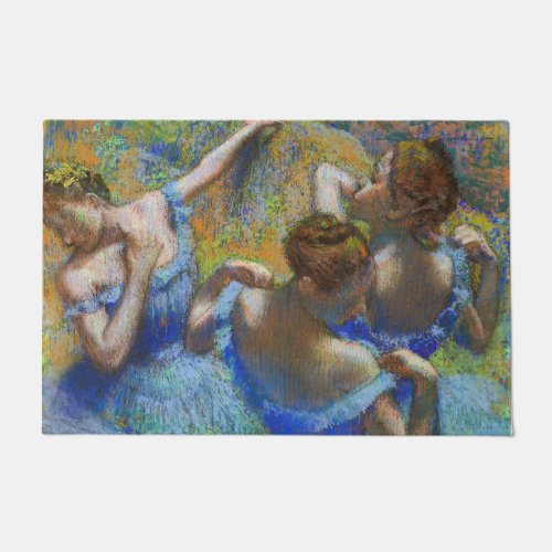 Edgar Degas _ Blue Dancers Doormat