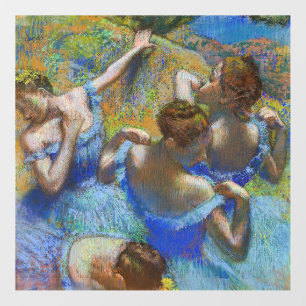 Edgar Degas - Blue Dancers Floor Decals