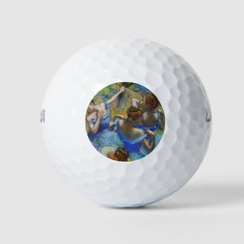 Edgar Degas _ Blue Dancers Golf Balls